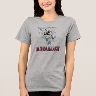 T-shirt En Tri-matière Ligne Colorado Avalanche Tasmanian Devil