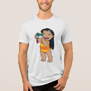 T-shirt En Tri-matière Lilo & Stitch Lilo prend une photo