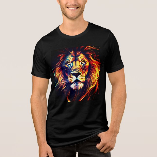 T-shirt En Tri-matière Lion (Recto)