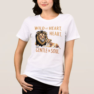 T-shirt En Tri-matière "Lioness & Cub - Wild Motherhood Art"