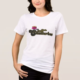 T-shirt En Tri-matière Little Miss Chatterbox Lettres vert foncé