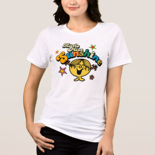T-shirt En Tri-matière Little Miss Sunshine Étoiles et fleurs