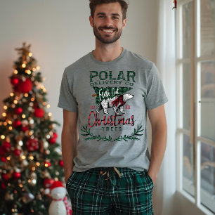 T-shirt En Tri-matière Livraison Polaire Rustique Co Frais Coupe Arbres d