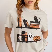 Livres d'Halloween sur la étagère Lecteur passionn