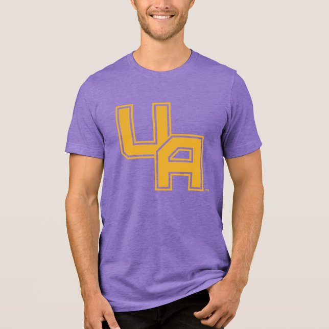 T-shirt En Tri-matière Logo de l'Université d'Albany Initials (Recto)