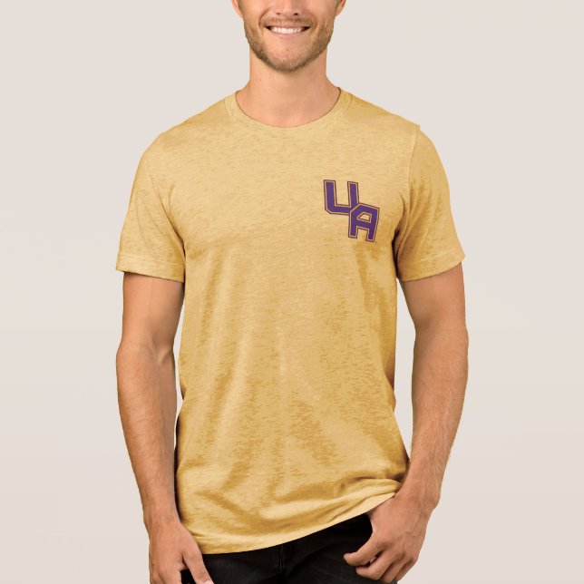 T-shirt En Tri-matière Logo de l'Université d'Albany Initials (Recto)