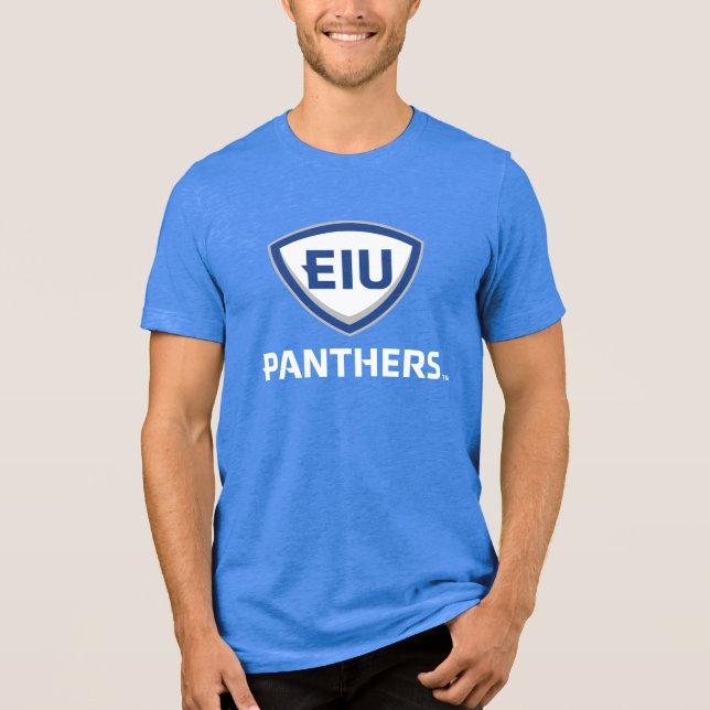 T-shirt En Tri-matière Logo Eastern Illinois Panthers Shield & Wordmark (Recto)