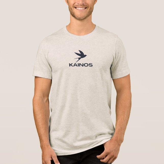 T-shirt En Tri-matière Logo sombre Kainos (Recto)