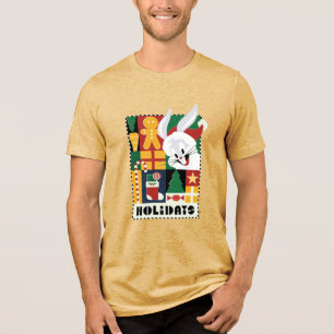 T-shirt En Tri-matière LOONEY TUNES™ BUGS BUNNY™ Holidays Badge