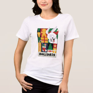 T-shirt En Tri-matière LOONEY TUNES™ BUGS BUNNY™ Holidays Badge