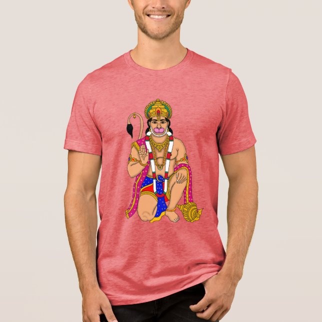 T-shirt En Tri-matière Lord Hanuman T-Shirt (Recto)
