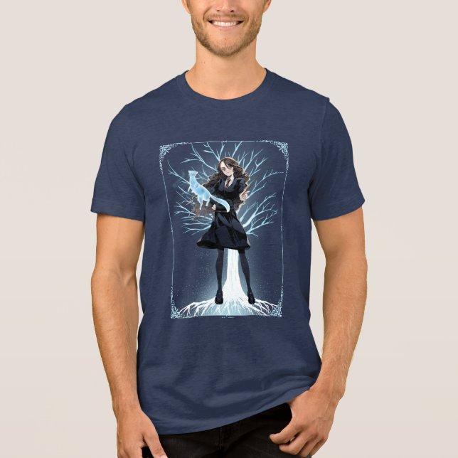 T-shirt En Tri-matière L'Otter Patronus d'Anime Hermione Granger (Recto)