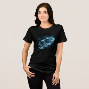 T-shirt En Tri-matière Loups de Midnight Star en course impression