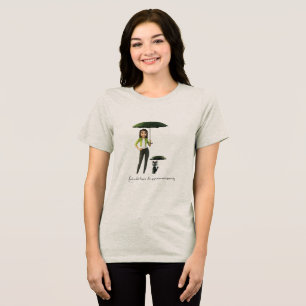 T-shirt En Tri-matière Lucky Duo - Inspiré par Luck Movie Fille et Noir