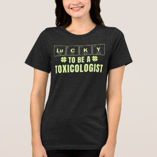 T-shirt En Tri-matière Lucky To Be A Toxicologist St. Patrick's Day