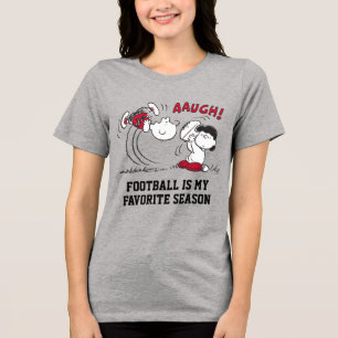 T-shirt En Tri-matière Lucy Tue Way Football De Charlie Brown