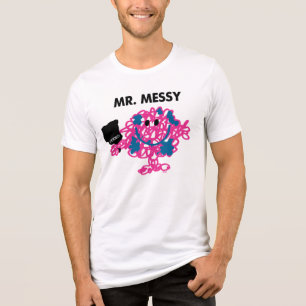 T-shirt En Tri-matière M. Messy Tenant Un Pinceau