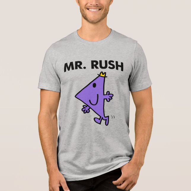 T-shirt En Tri-matière M. Rush | Rythme rapide (Recto)
