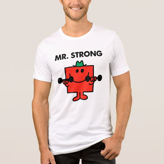 T-shirt En Tri-matière M. Strong | Levage de Poids (Recto)