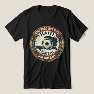 T-shirt En Tri-matière Maillot de Football Haïti Coupe du Monde 2026 Outs