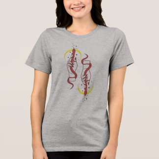 T-shirt En Tri-matière Mains Mystiques Comme Ci-Dessus Si Ci-Dessous Serp