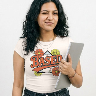 T-shirt En Tri-matière Maman de baseball rétro basée sur un jeu de softba