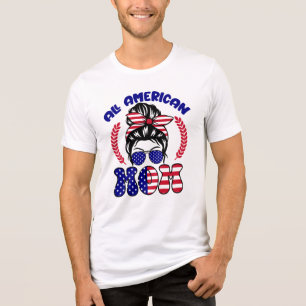 T-shirt En Tri-matière Maman toute Américaine-32169