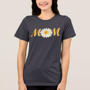 T-shirt En Tri-matière Maman White Daisy