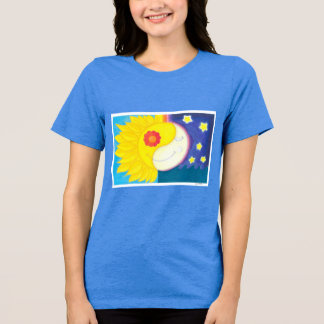 T-shirt En Tri-matière Mandala: Solflor e Luaflor