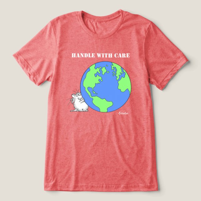 T-shirt En Tri-matière MANIÈRE AVEC SOIN Boynton Cat (Design Recto)