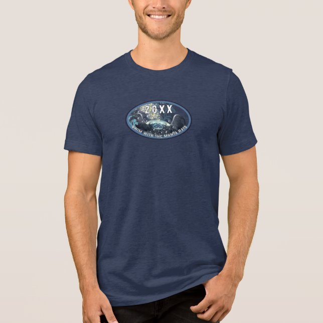 T-shirt En Tri-matière Manta Ray (Recto)