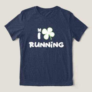 T-shirt En Tri-matière Marathon Shamrock de design de la Saint-Patrick