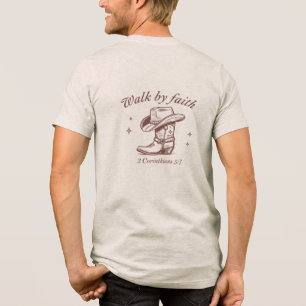 T-shirt En Tri-matière marcher par la foi