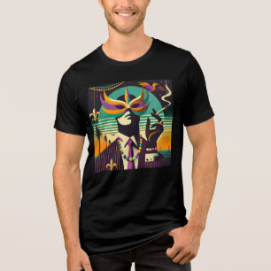 T-shirt En Tri-matière Mardi Gras M. Death The Smoking Man