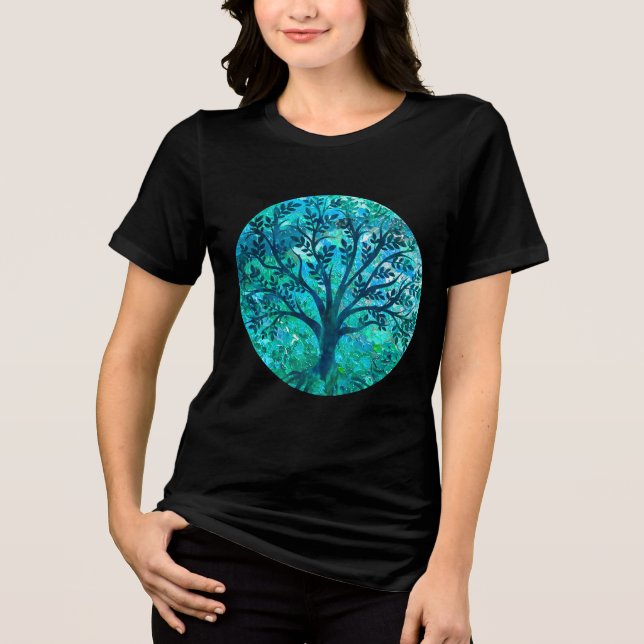 T-shirt En Tri-matière Médaillon d'arbre (Recto)