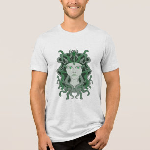T-shirt En Tri-matière Medusa Gorgo Serpent Gorgone Monstre Mythologie Gr