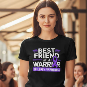 T-shirt En Tri-matière Meilleur Ami Soutien de Guerrier d'Épilepsie