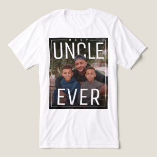 T-shirt En Tri-matière Meilleur Oncle PhotoPop Personnalisé