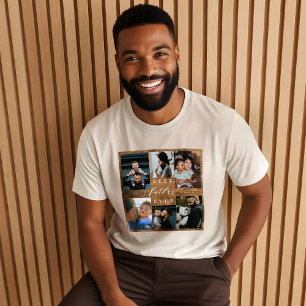 T-shirt En Tri-matière Meilleur Père Jamais Fête des pères Cadeau Photo W