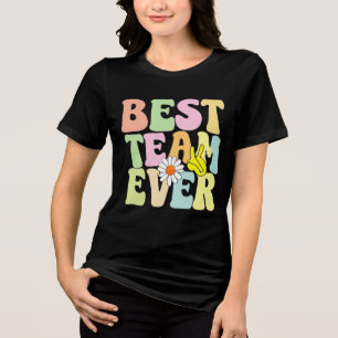 T-shirt En Tri-matière Meilleure équipe jamais