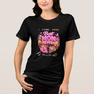 T-shirt En Tri-matière Meilleure maman qui soit - mère6