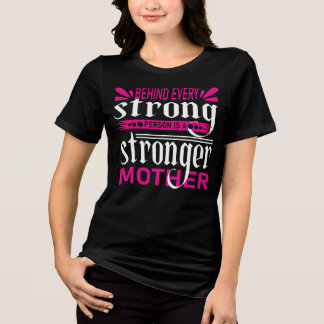 T-shirt En Tri-matière Meilleure Mère Forte