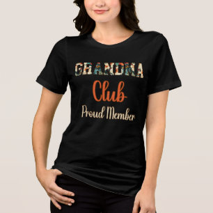 T-shirt En Tri-matière Membre fière du Grandma Club