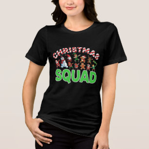 T-shirt En Tri-matière Membre officiel de l'équipe de Noël Ty festif dr