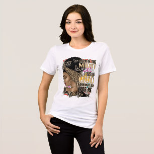 T-shirt En Tri-matière "Même dans la tempête, je vois Dieu" - Femme auton