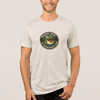 T-shirt En Tri-matière Men's T-Shirt Frog on Paddleboat Tee