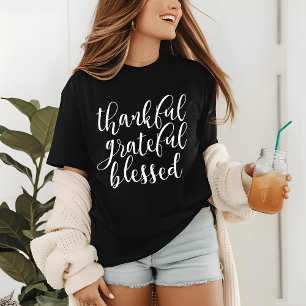 T-shirt En Tri-matière Merci gracieux béni Thanksgiving