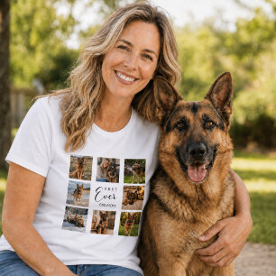 T-shirt En Tri-matière Mère chien GSD maman photo montage