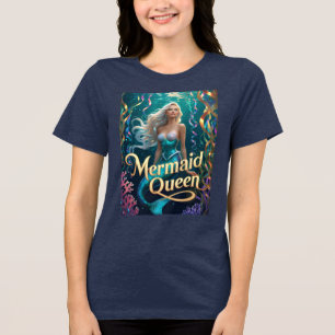 T-shirt En Tri-matière Mermaid Queen Éthérée de la déesse océanique fémin