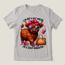 Mess Hot, Funny Highland Cow